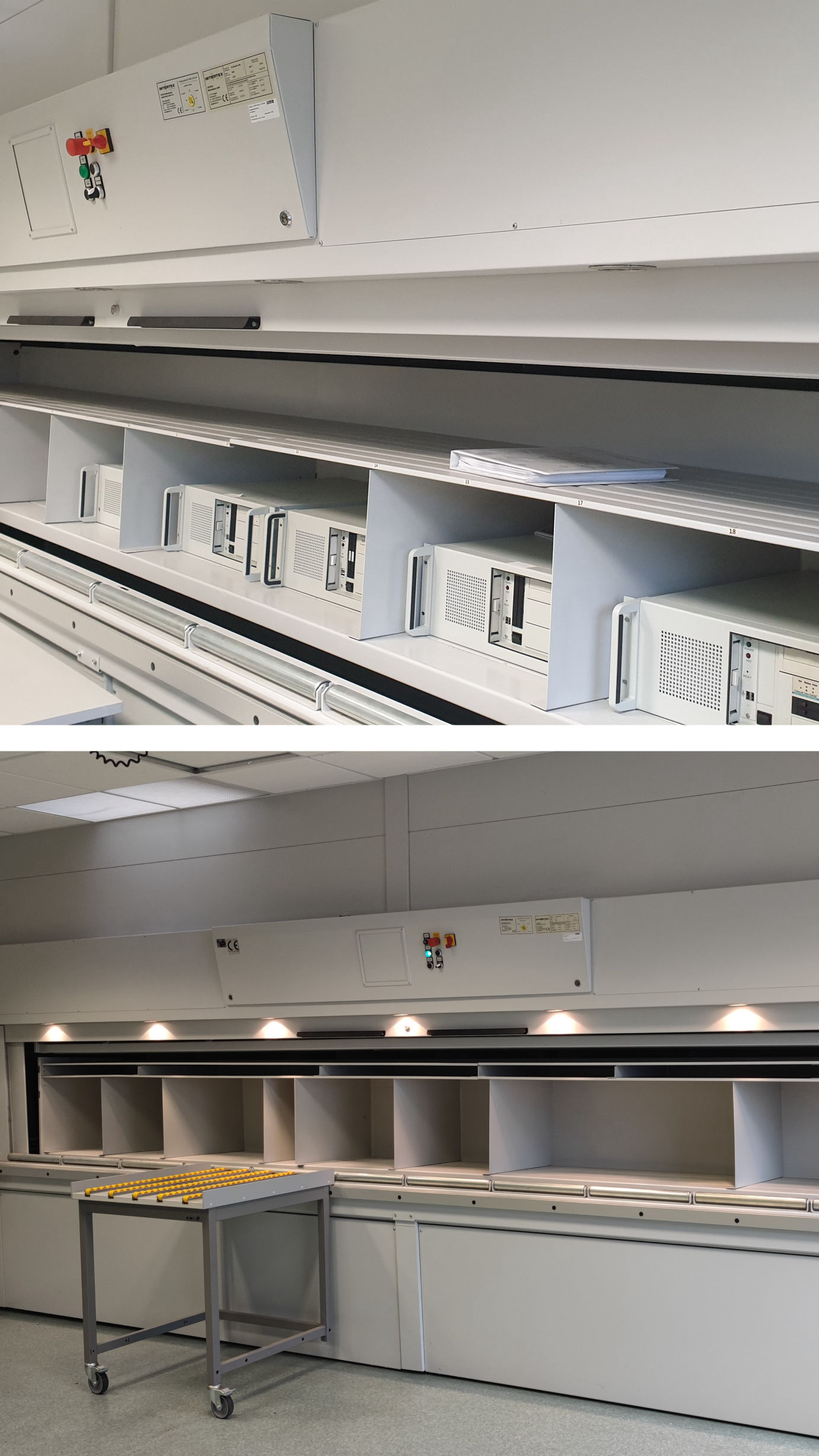 Intertex umlaufregal paternoster typ 75