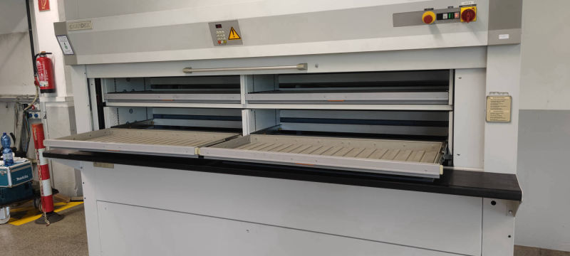 kardex umlaufregal paternoster typ industriever 252-1610,5-11 