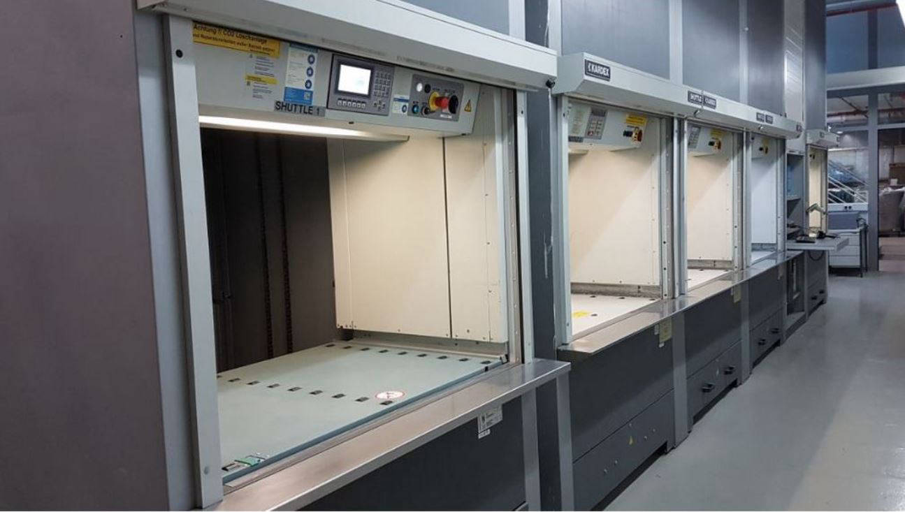 Kardex Lagerlift Typ Shuttle 250-1250-825-2