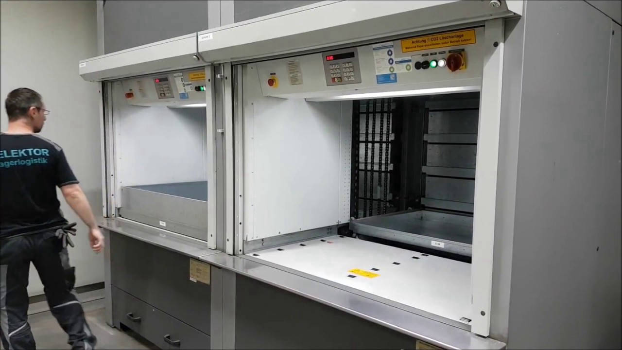 Kardex Lagerlift Typ Shuttle 250-1250-825-1