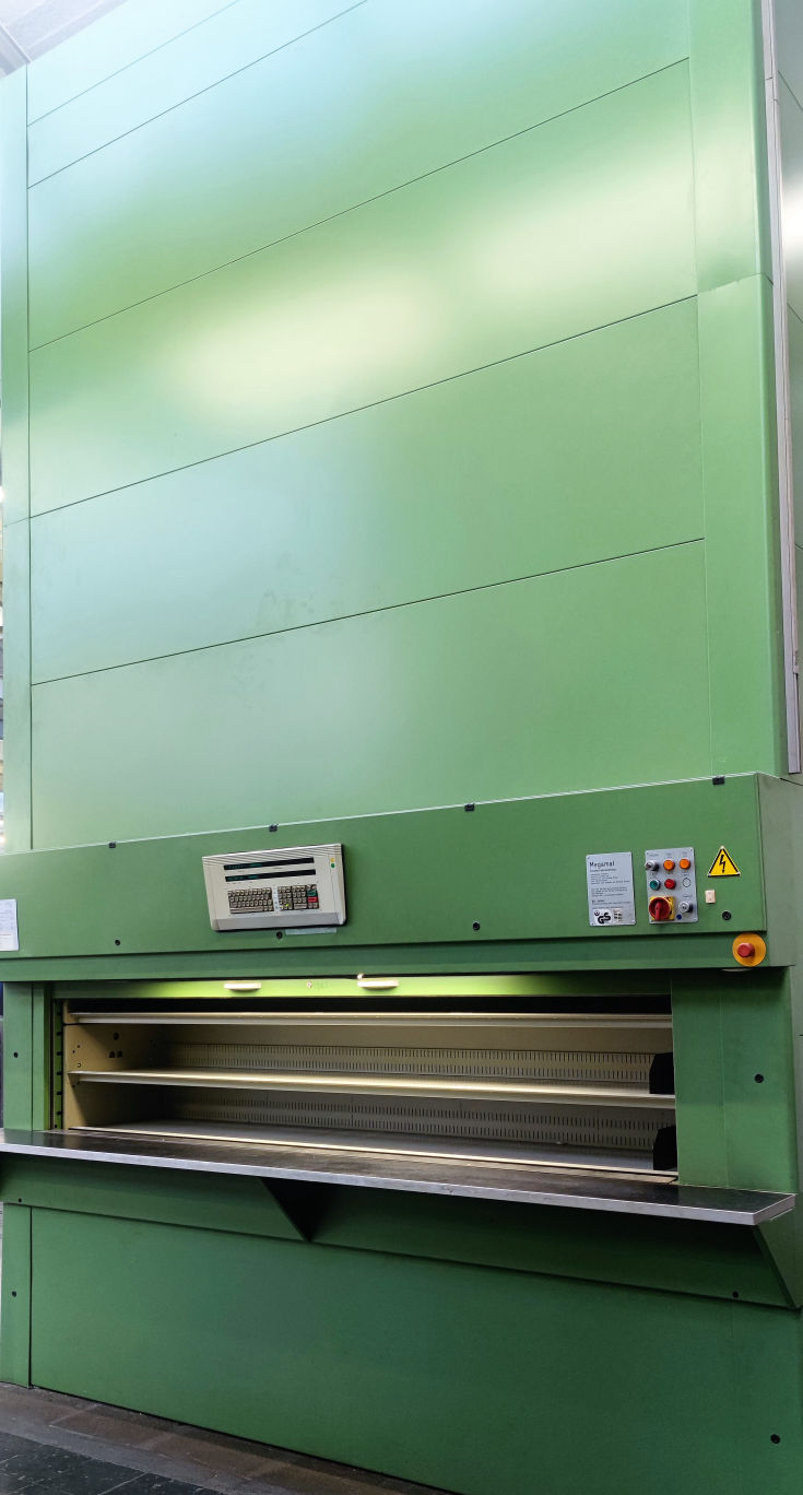 megamat-paternoster-umlaufregal-typ 2055-457-20